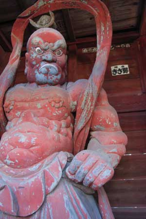 山口千手観音の仁王像