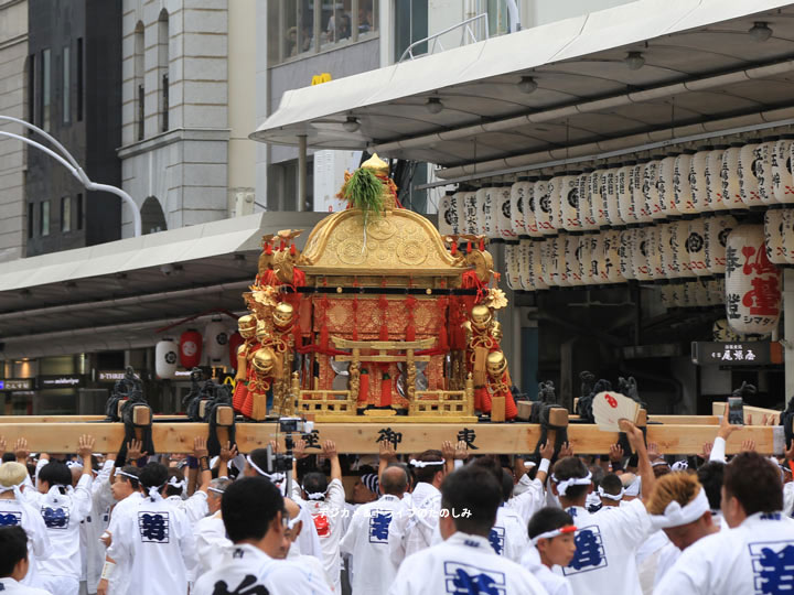 夏 京都府 祇園祭 ２ 宮神輿を楽しんできました。